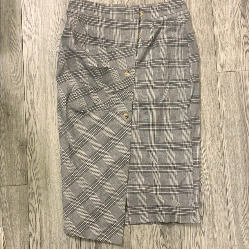 Boohoo Grey Skirt